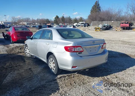 2011 Toyota Corolla Le z USA, uszkodzony, nr VIN JTDBU4EE9BJ099519